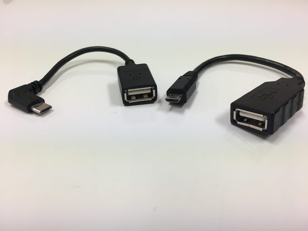 micro-USB⇔USB変換アダプタ